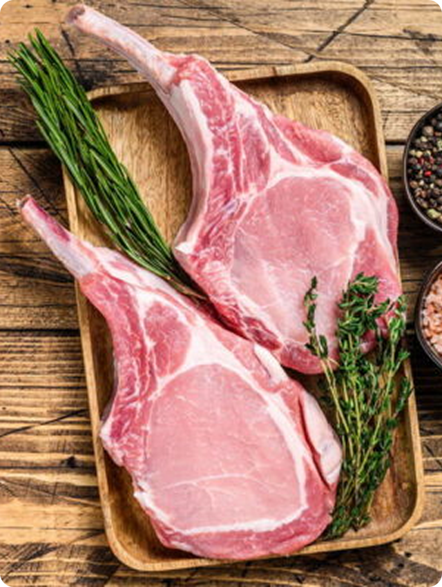 Pork Chop Bone-in 4-6oz